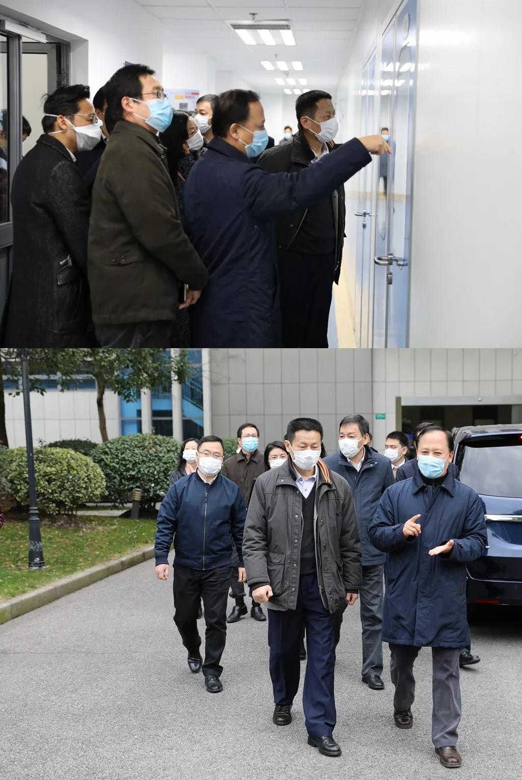 两手抓、两不误、两促进--上海市领导吴清来紫竹高新区调研